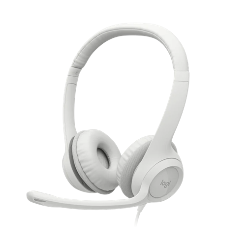 Logitech H390 Gürültü Engelleyici Mikrofon Beyaz Usb 981-001286