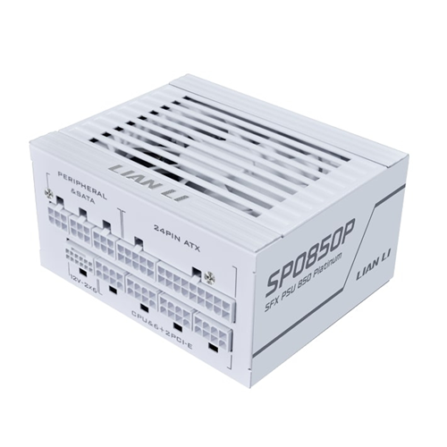 Power Supply Lian Li SP850P Beyaz 850W 80+ Platinium G9P.SP0850P.W000