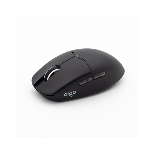 Mouse Aigo GM80 Plus Bluetooth 12000 Dpi Siyah