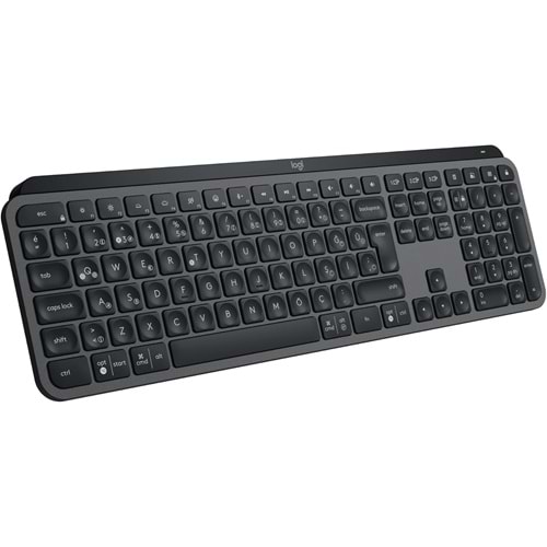 Logitech MX Keys S Kablosuz Sessiz Türkçe Q Klavye Siyah 920-011594