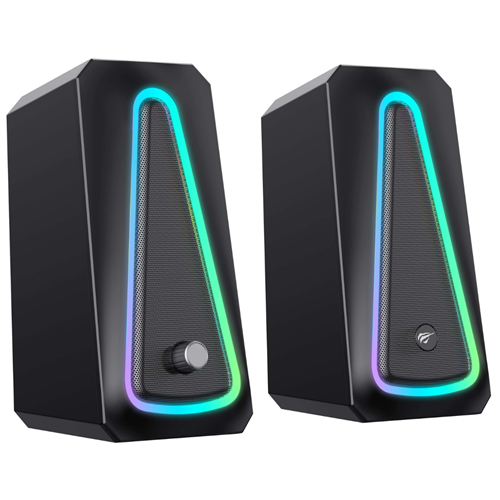Speaker Havit Gamenote SK208 PRO RGB Işıklı 2.0 Stereo Gaming