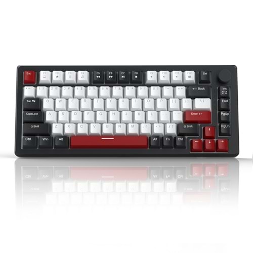 Klavye MageGee STAR75 83 Tuş LED Kablolu Mekanik Siyah Gaming