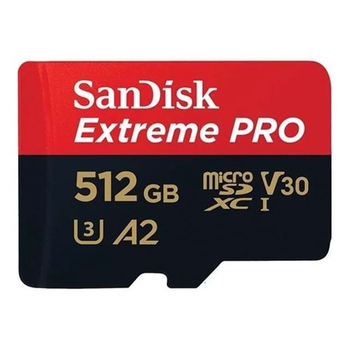 Bellek Sandisk 512Gb Extreme Pro Sdcx Uhs-I A2 Sdsqxcd-512G-Gn6ma