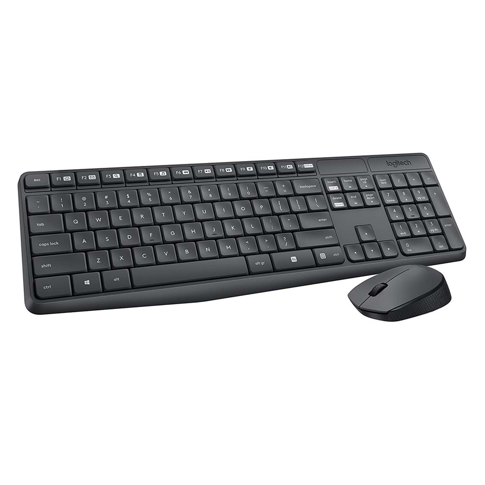 Kablosuz KlavyeMouse Logitech Mk235 920-007925 Tr Layout