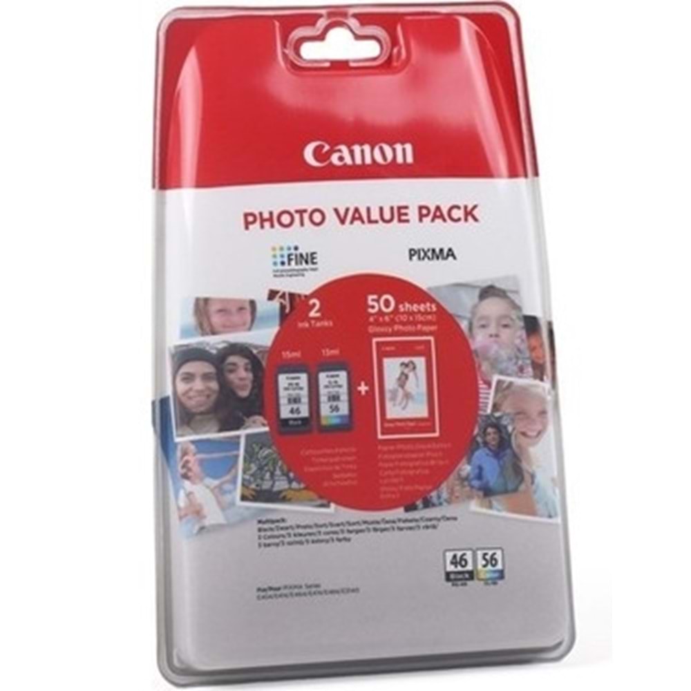Kartus Canon Pg-46 + Cl-56 Multipack