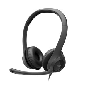 Logitech H390 Gürültü Engelleyici Mikrofon Siyah Usb 981-000406