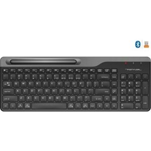 Klavye A4 Tech FBK25 Siyah Bluetooth+2.4G Nano FN-Multimedya Tr Layout