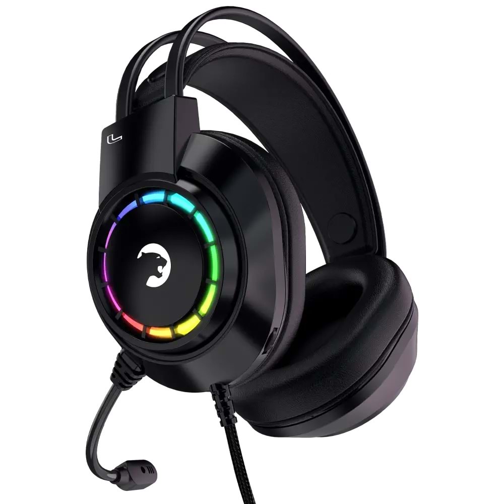 Kulaklık Gamepower Voldon Siyah 7.1 Rainbow Gaming