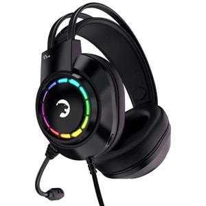 Kulaklık Gamepower Voldon Siyah 7.1 Rainbow Gaming