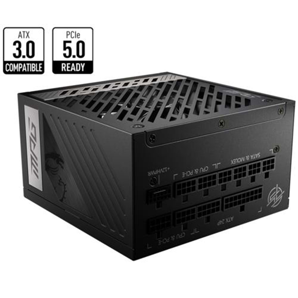 Power Supply Msı Mpg A850G Pcıe5 850W 80+ Gold