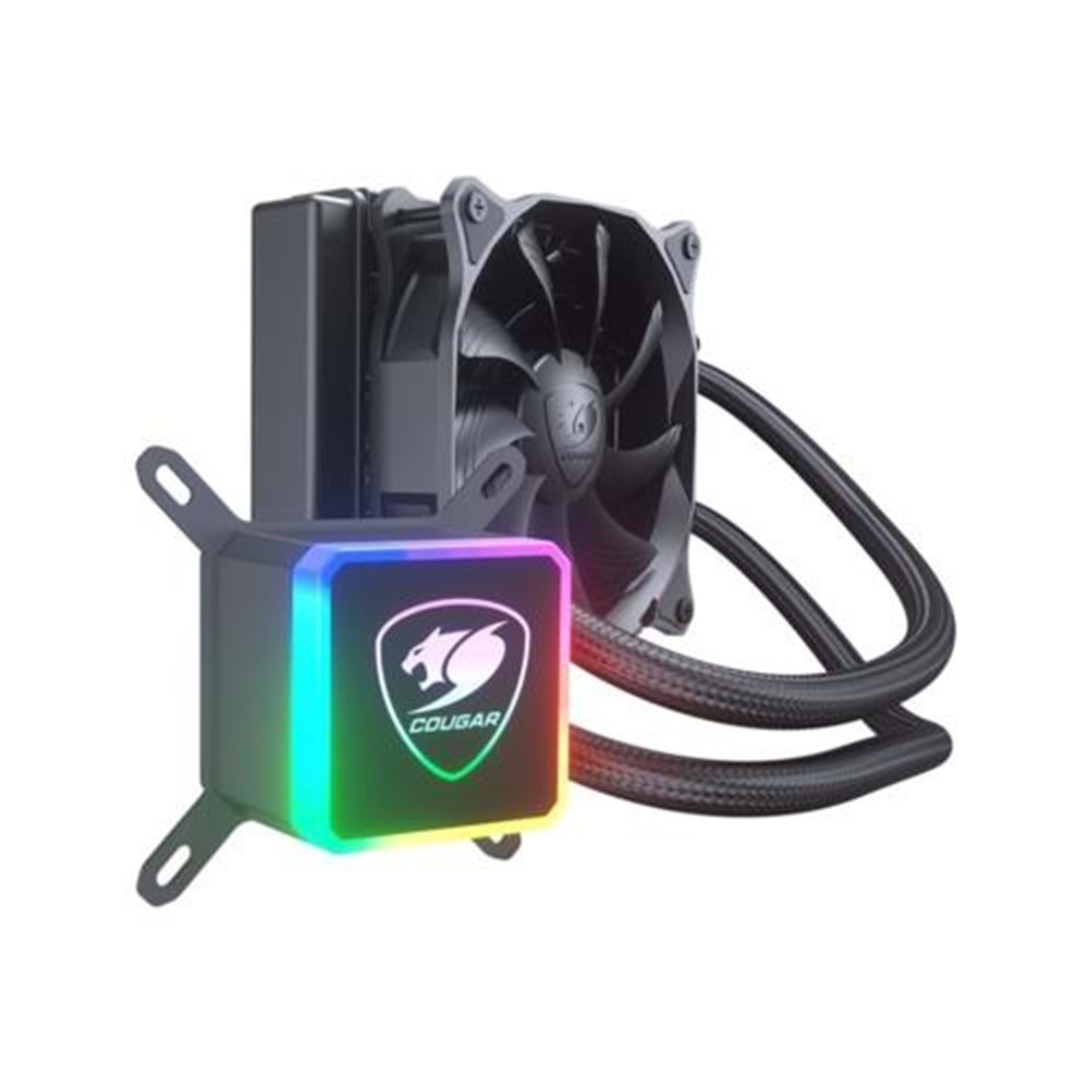 İŞLEMCİ FANI COUGAR AQUA 120 RGB SIVI SOĞUTMA 1700/AM4/AM5