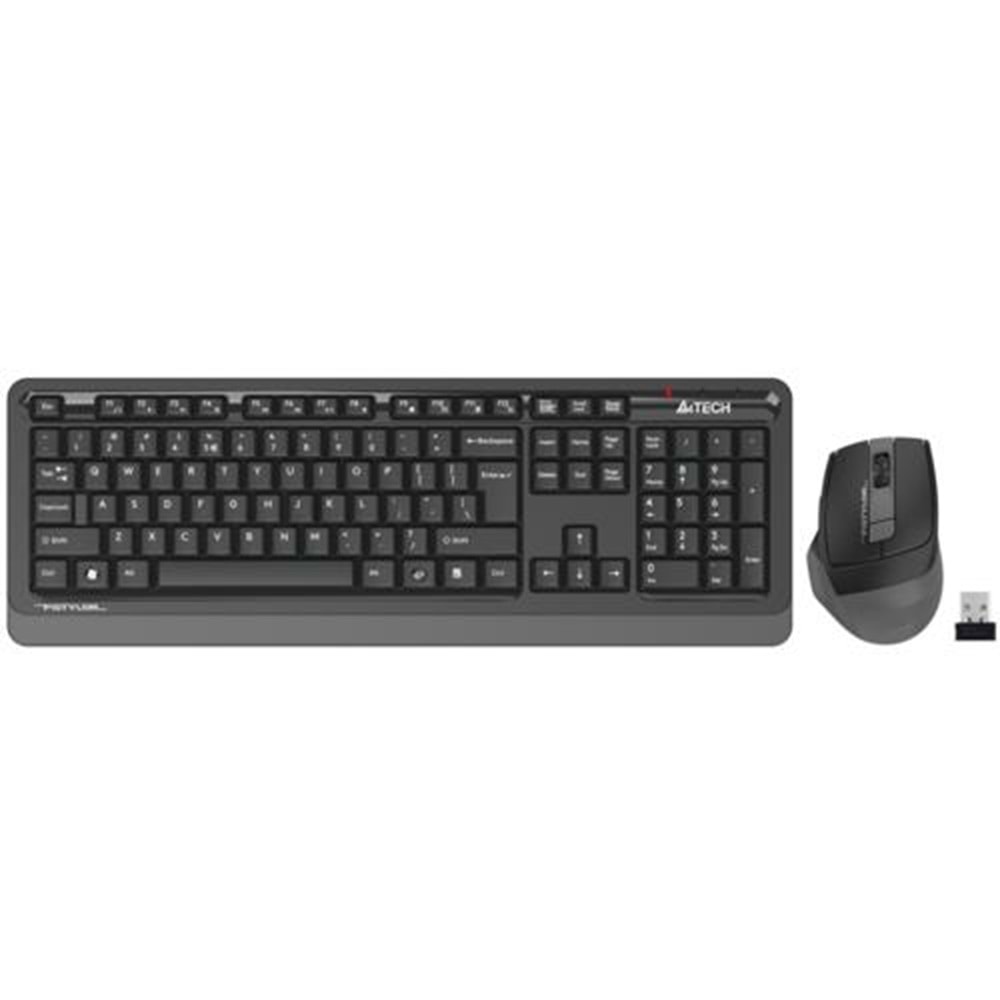 Kablosuz Klavyemouse A4Tech Fg1035 Q Gri Tr Layout