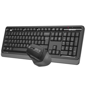 KABLOSUZ KLAVYEMOUSE A4TECH FG1035 Q GRİ TR LAYOUT