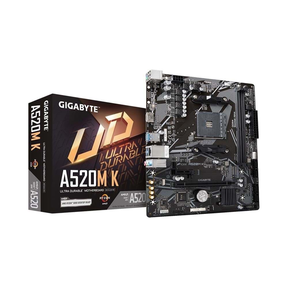Anakart Gigabyte A520m K V2 Ddr4 Am4