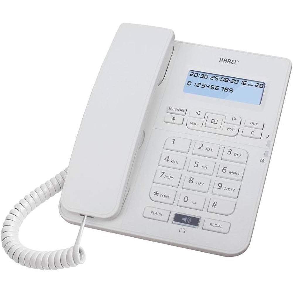 Telefon Karel TM145 Krem