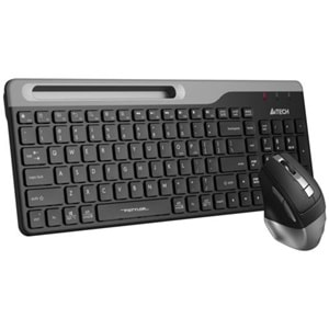 KABLOSUZ KLAVYEMOUSE A4TECH FB2535C BT 2.4G Type-C Şarj Edilebilir TR