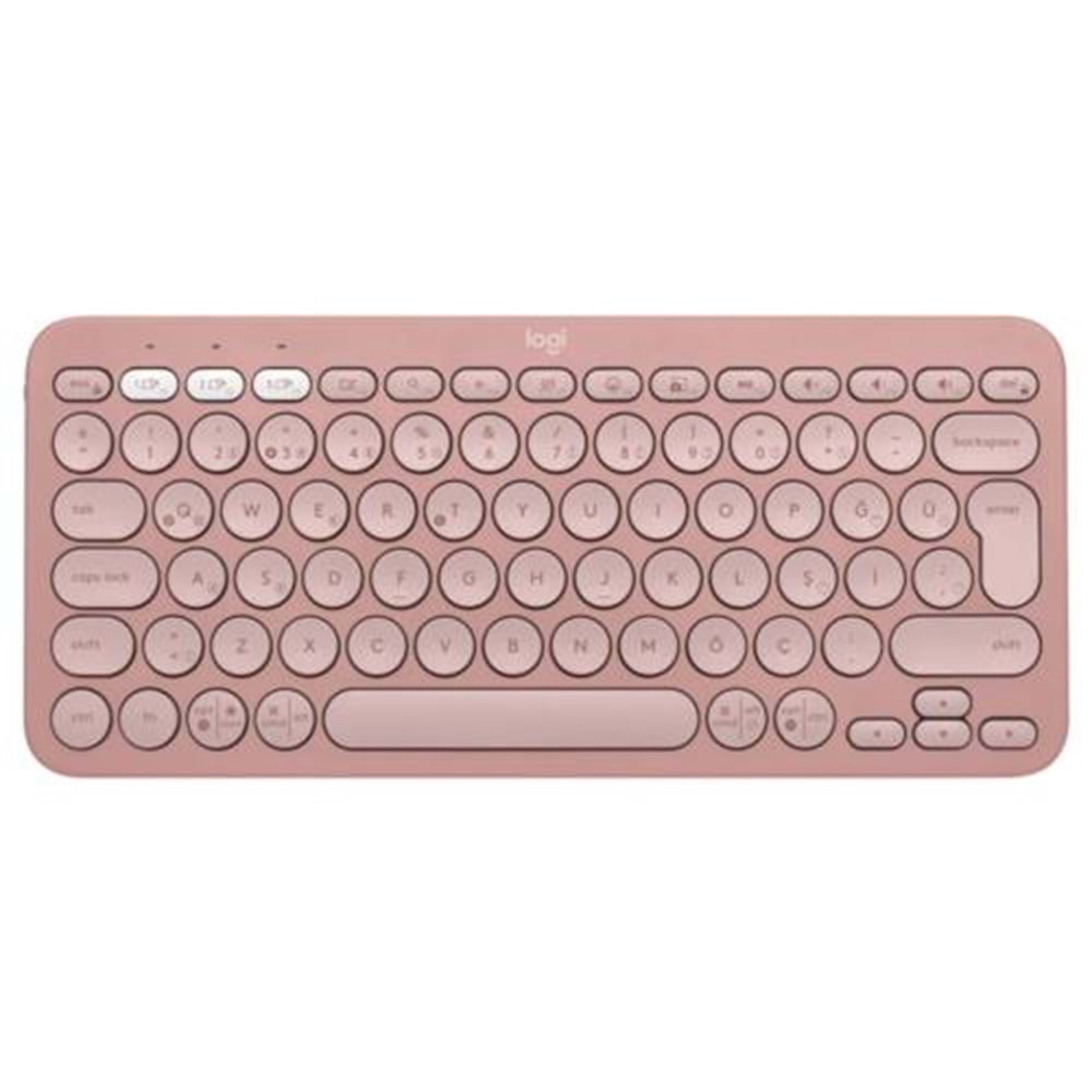 Klavye Logıtech K380S Pebble 2 Bluetooth Pembe 920-011861 Tr Layout