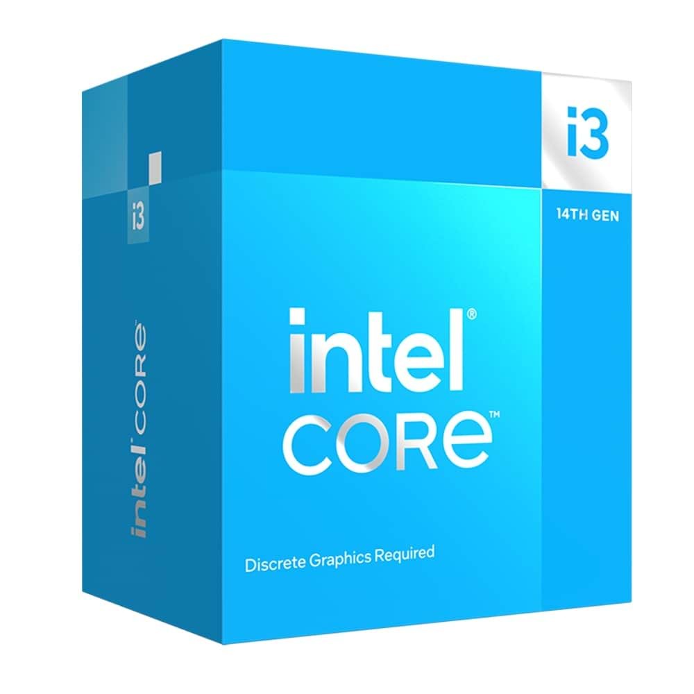 İşlemci Intel i3-14100F 3.5 Ghz 4.5 Ghz 12Mb Lga1700P