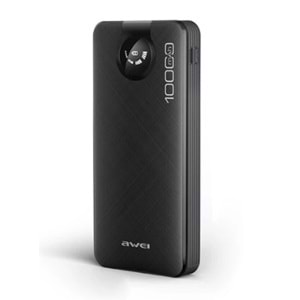 Powerbank P133K 10000Mah Siyah Multiple Output