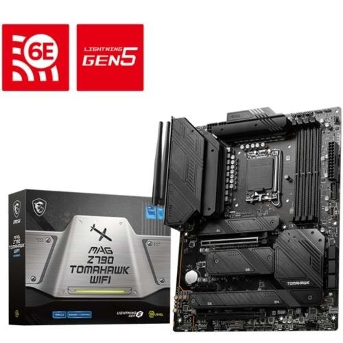 Anakart Msi Mag Z790 Tomahawk Wifi 6e Ddr5 S+V+Gl 1700P