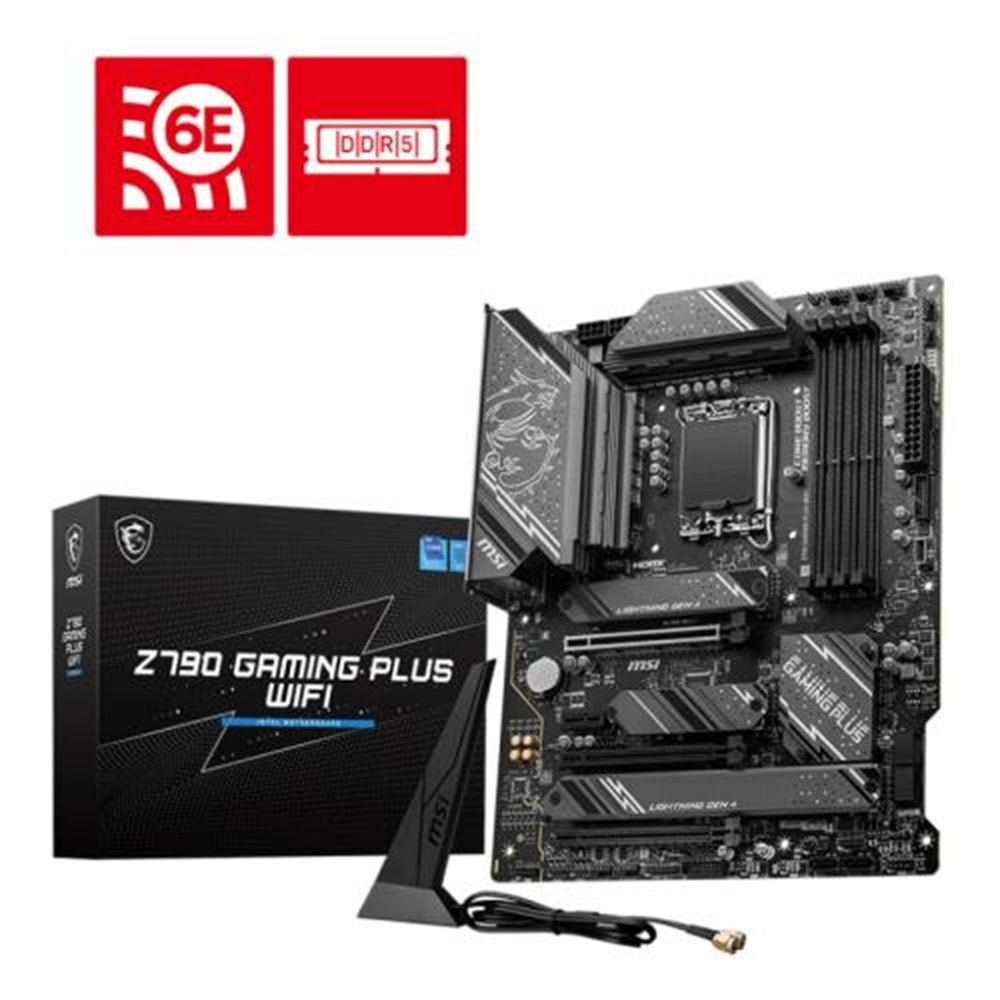 Anakart Msi Mag Z790 Gaming Plus Wifi 6e Ddr5 1700P
