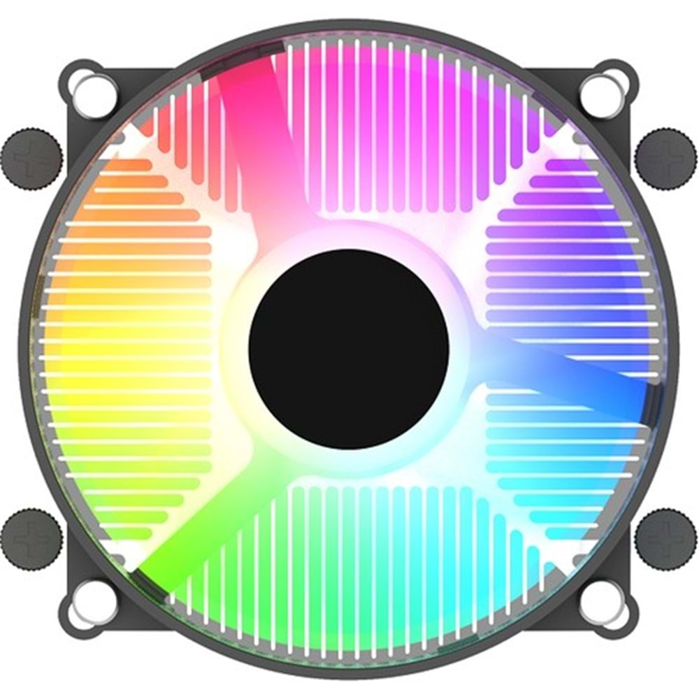 İŞLEMCİ FANI GAMEPOWER NEBULA RGB CPU SOĞUTUCUSU AM4/AM5 UYUMLU