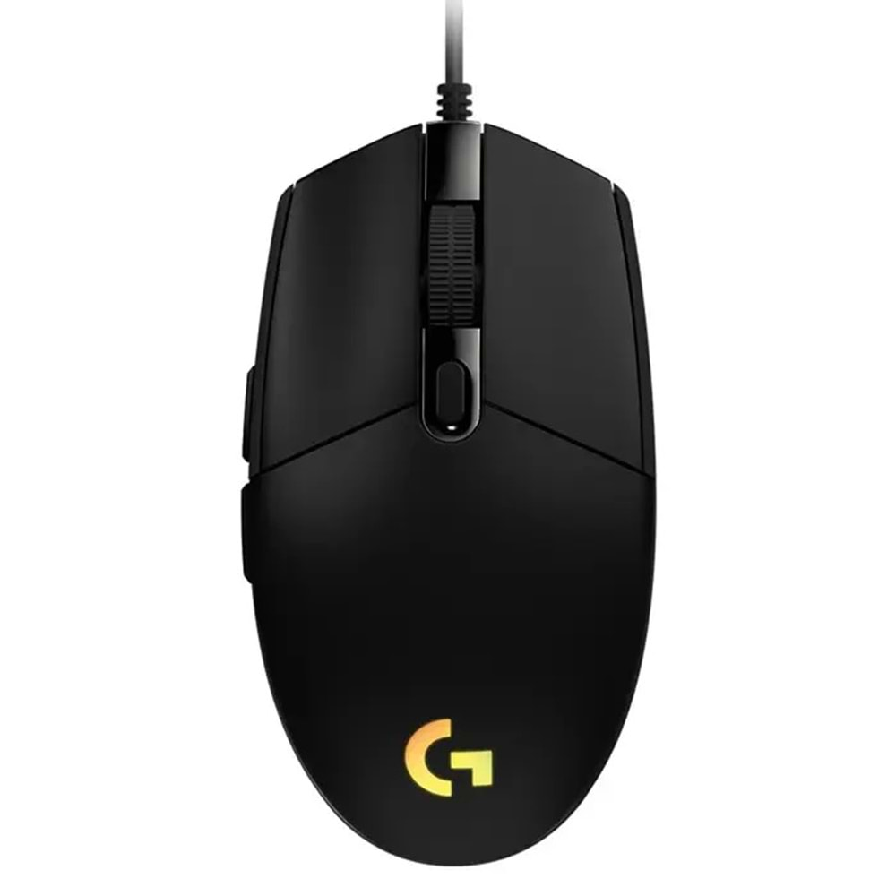 MOUSE LOGITECH G102 GAMING 910-005823 6 Tuş 8000DPI RGB SİYAH