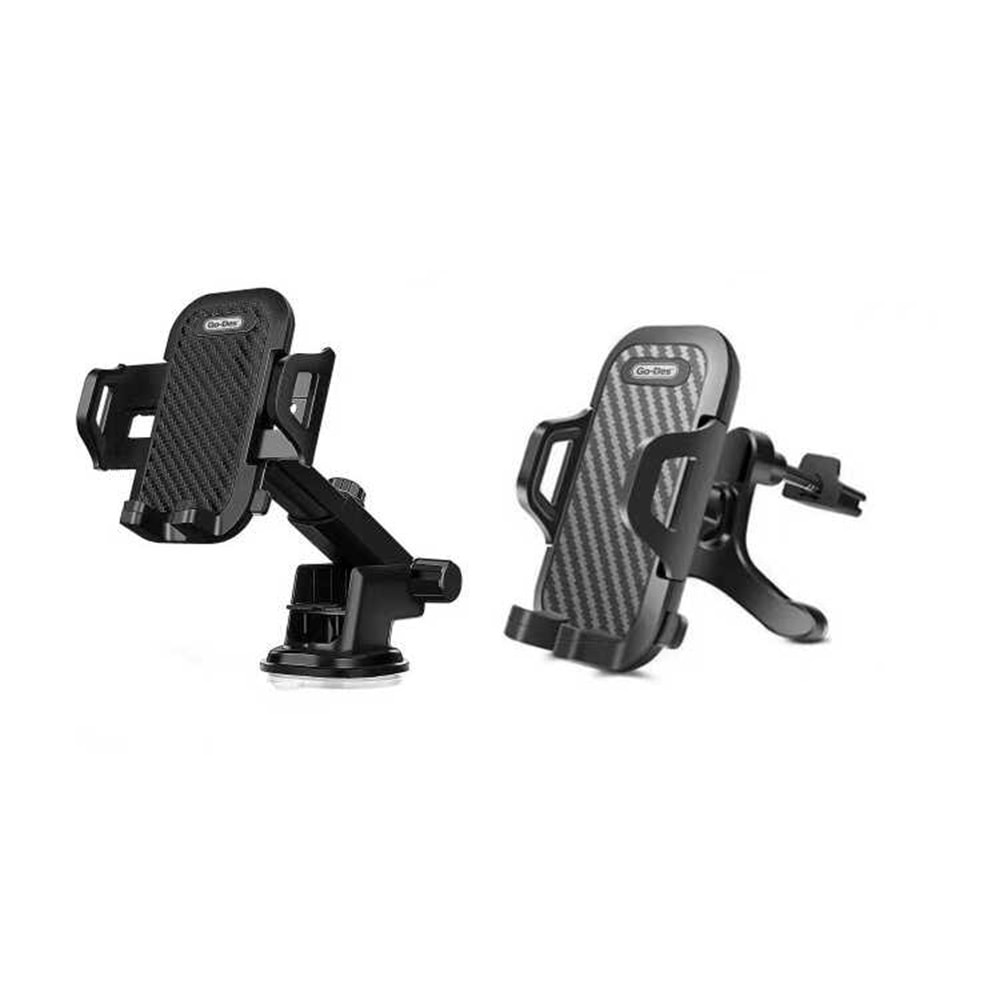 AKSESUAR GO-DES GD-HD693 SHOCKPROOF CAR HOLDER 2in1