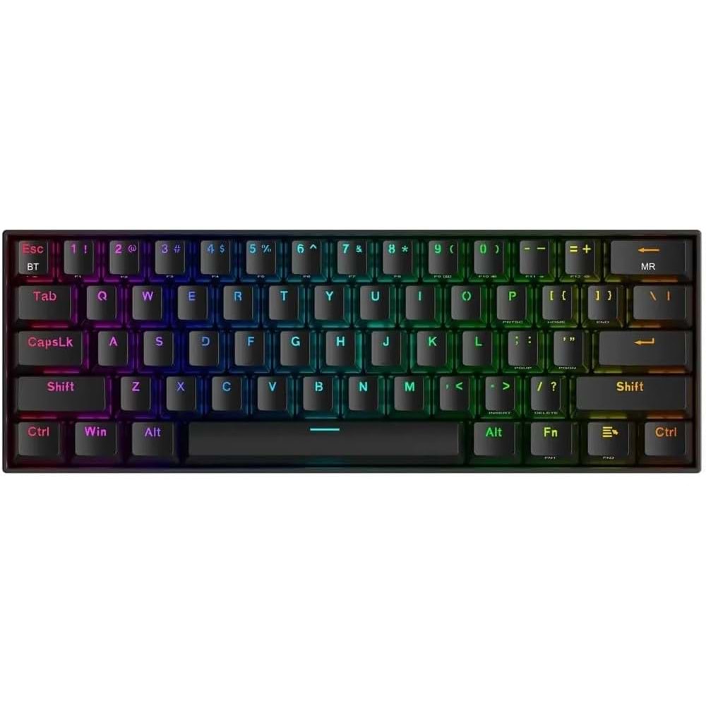 KLAVYE REDRAGON K530 DRACONIC BLACK BROWN SWITCH KABLOSUZ US LAYOUT