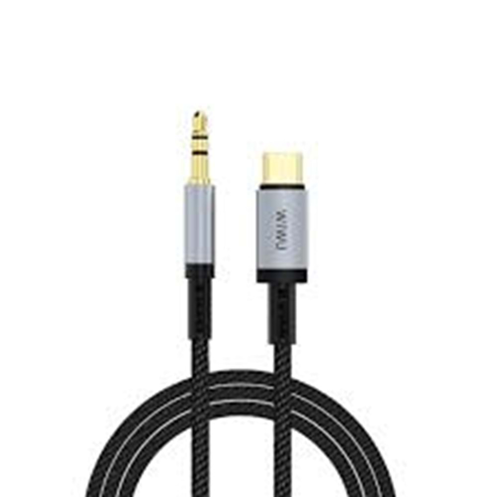 Kablo Wıwu C048T Type-C To Aux 1.5Mt Black