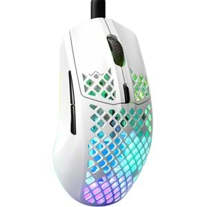MOUSE STEELSERIES Aerox 3 SSM62611 Onyx 8500 CPI 6 Tuş RGB BEYAZ