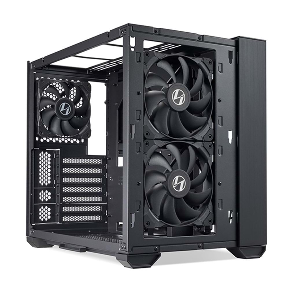KASA LİAN Lİ O11 AIR MİNİ SİYAH MINI-TOWER ATX