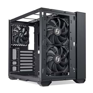 KASA LİAN Lİ O11 AIR MİNİ SİYAH MINI-TOWER ATX
