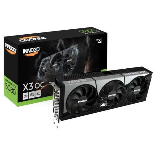 EKRAN KARTI Inno3D RTX5080 x3 OC 16GB 256Bit GDDR7