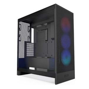 KASA NZXT H7 Flow(2024) Black RGB Tempered Glass USB 3.2 Atx Mid Tower