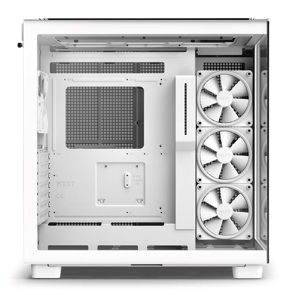 KASA NZXT H9 Elite White RGB Tempered Glass USB 3.2 Atx Mid Tower