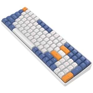 AIGO A100 Mavi Mekanik Yellow Switch Kablolu/Kablosuz Us Layout