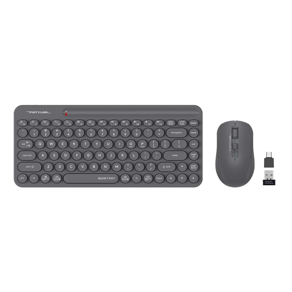 A4Tech Fg3200 Air2 Grey 2.4Ghz Q Mm Klv+Optik Mouse-2000Dpi
