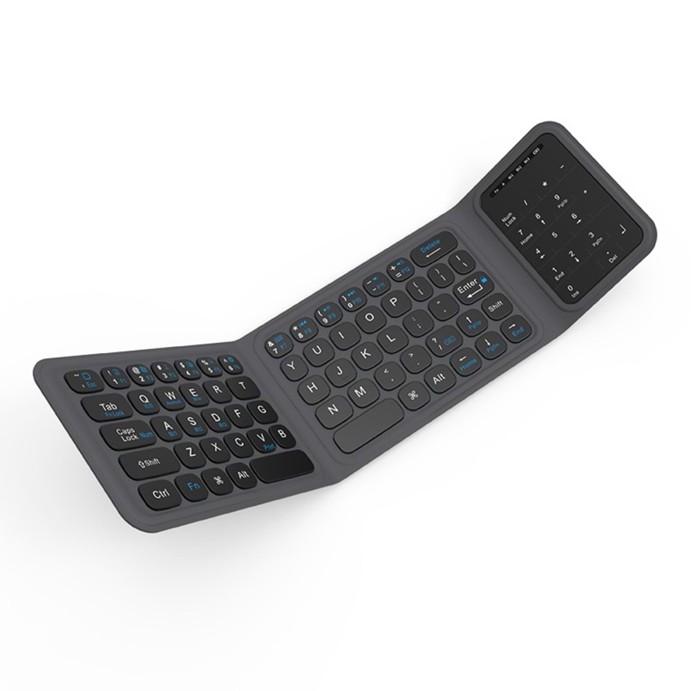 Wiwu Foldable Wireless Keyboard Fmk-05 Grey US Layout