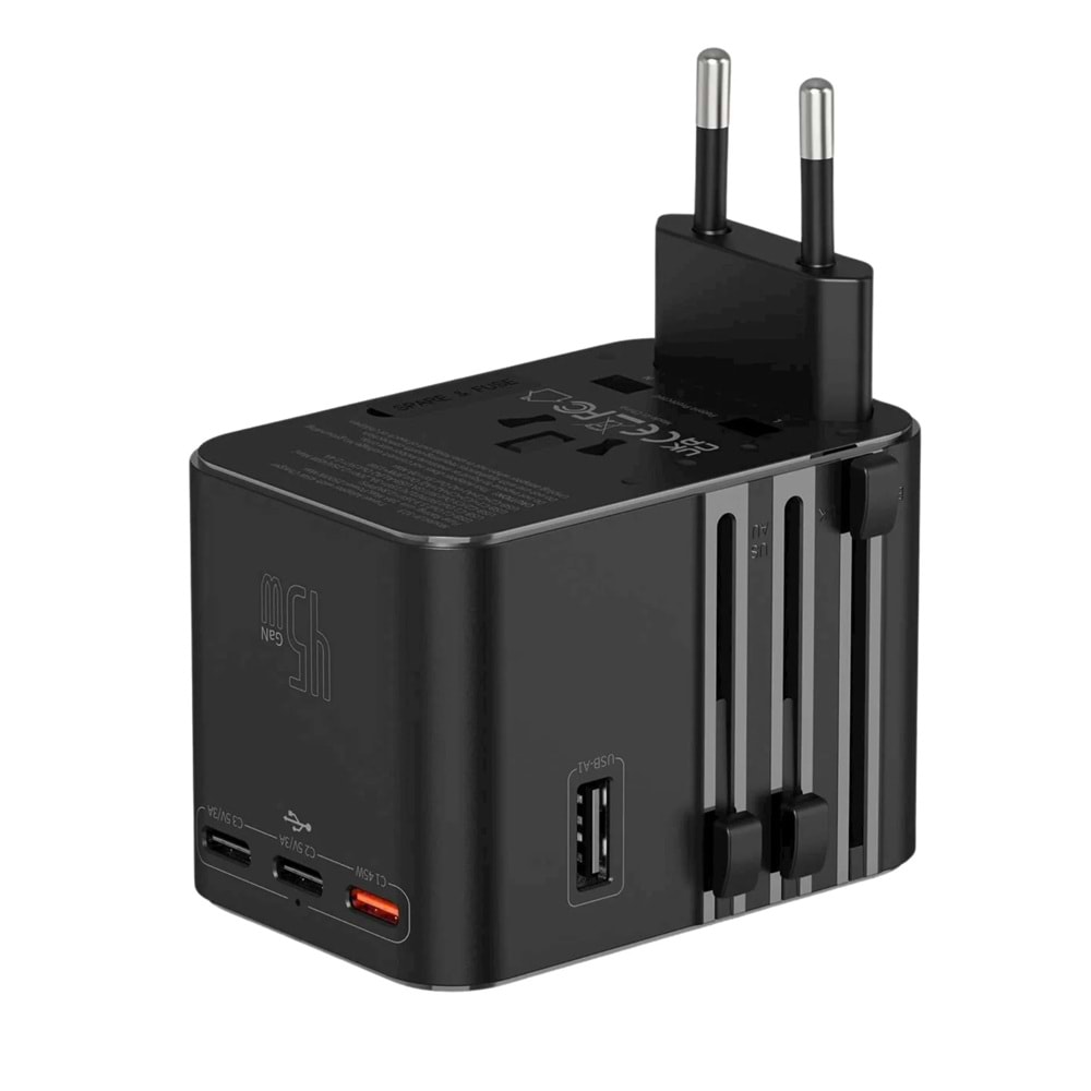 Adaptör Wiwu Ua006 45W Universal Black
