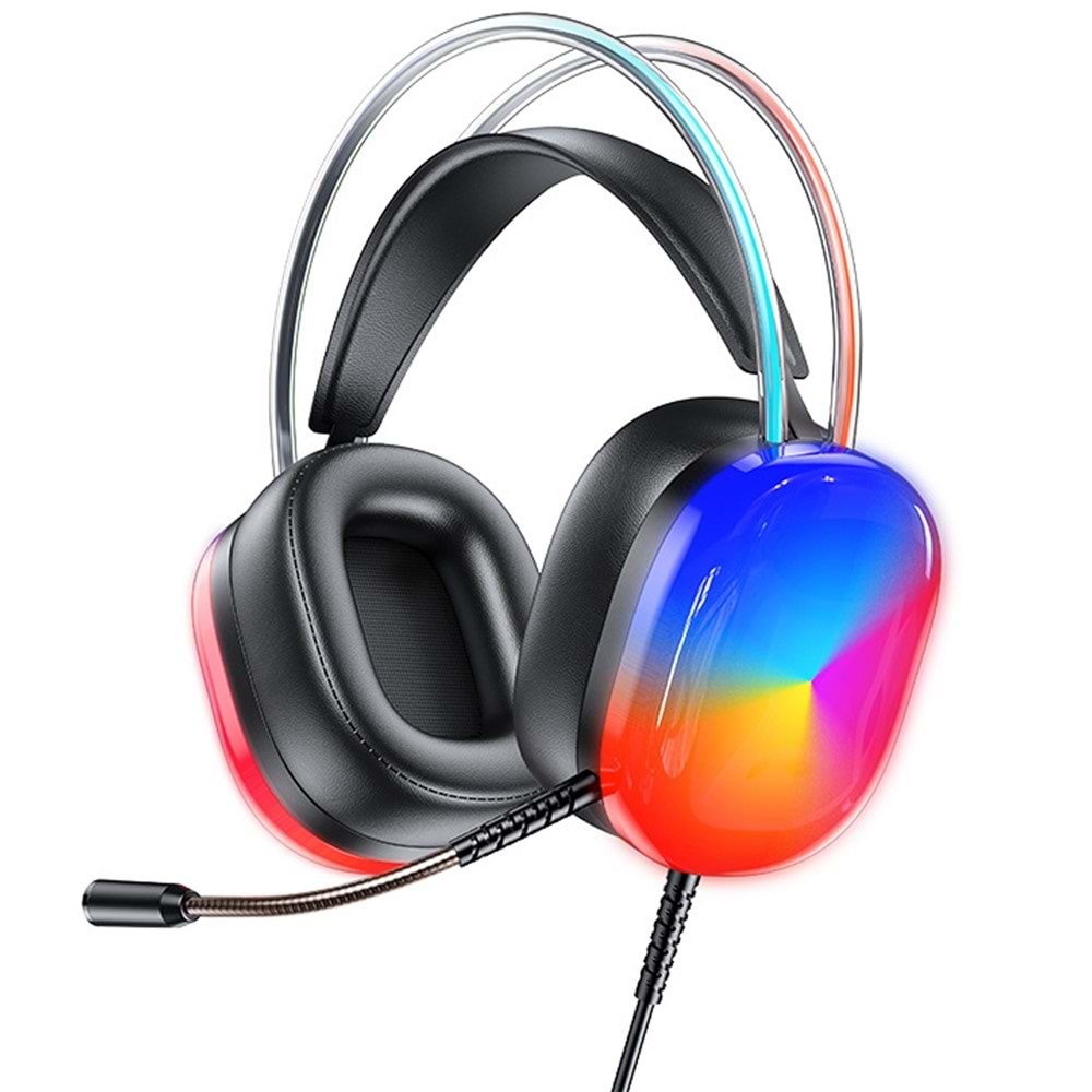 Kulaklık Awei GM-11 Pro Dynamic Lights Gaming 7.1 2mt Usb Siyah