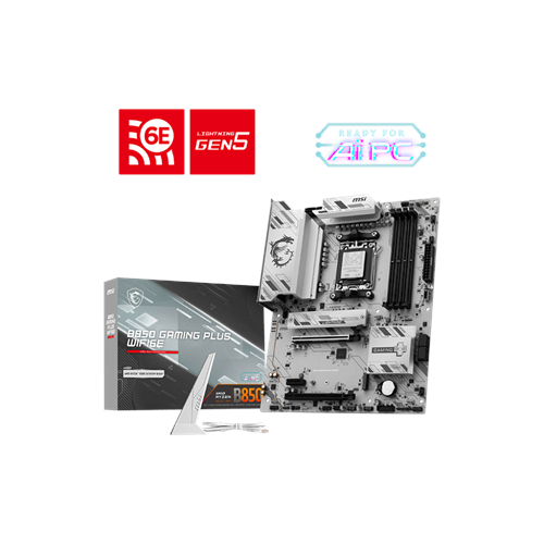 Msi B850 Gaming Plus Wifi6E Ddr5 8200Mt/S Wi-Fi 6e Atx Am5