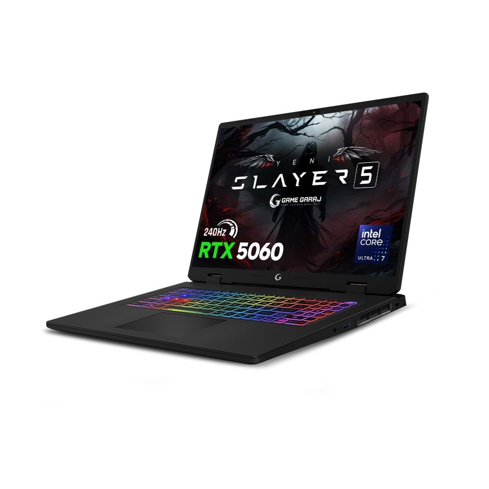 GameGaraj Slayer5 7XL-5060 C2 Ultra 7-255Hx 32GB 1TB Ssd RTX5060 17