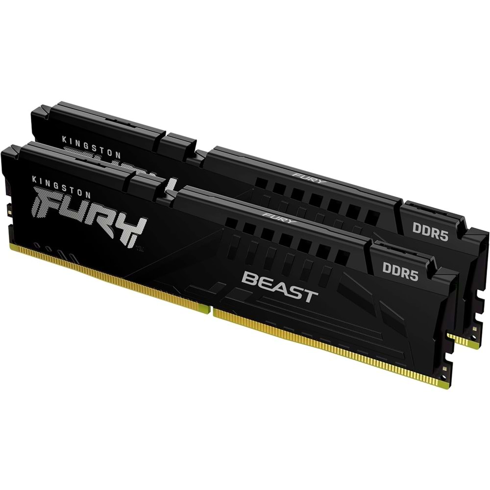 Bellek Kingston Beast 64GB(2x32) 6400MT/s CL32 KF564C32BBEK2-64 DDR5