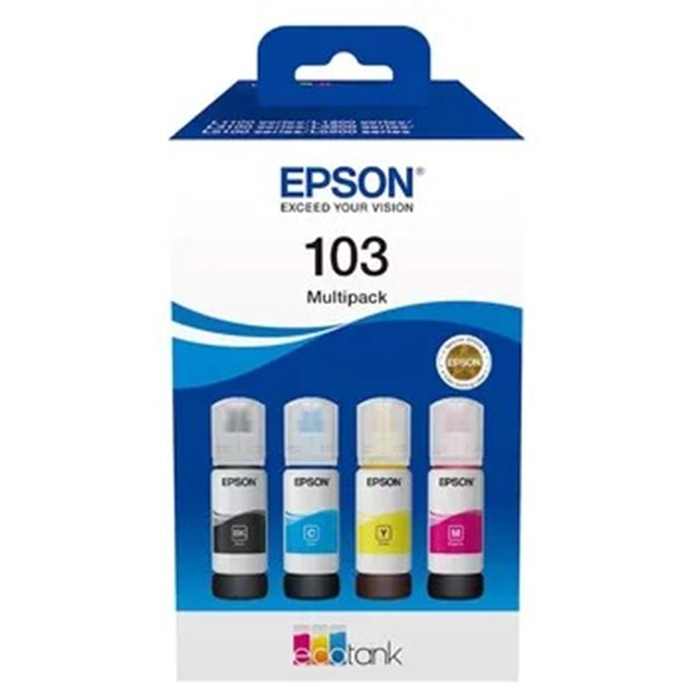 Kartuş Epson C13T00S64A 103 Black/Yellow/Magenta/Cyan Multipack