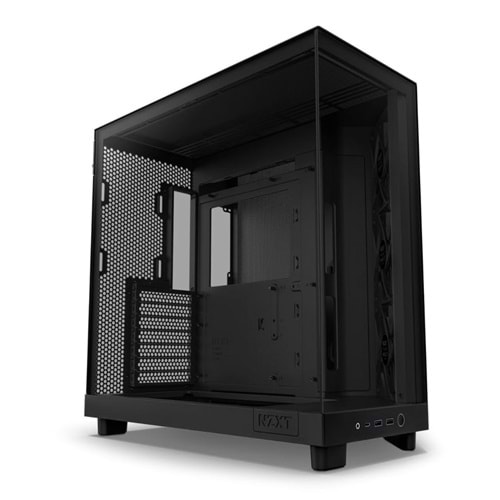 KASA Nzxt H6 Flow Black Atx Gaming Kasa
