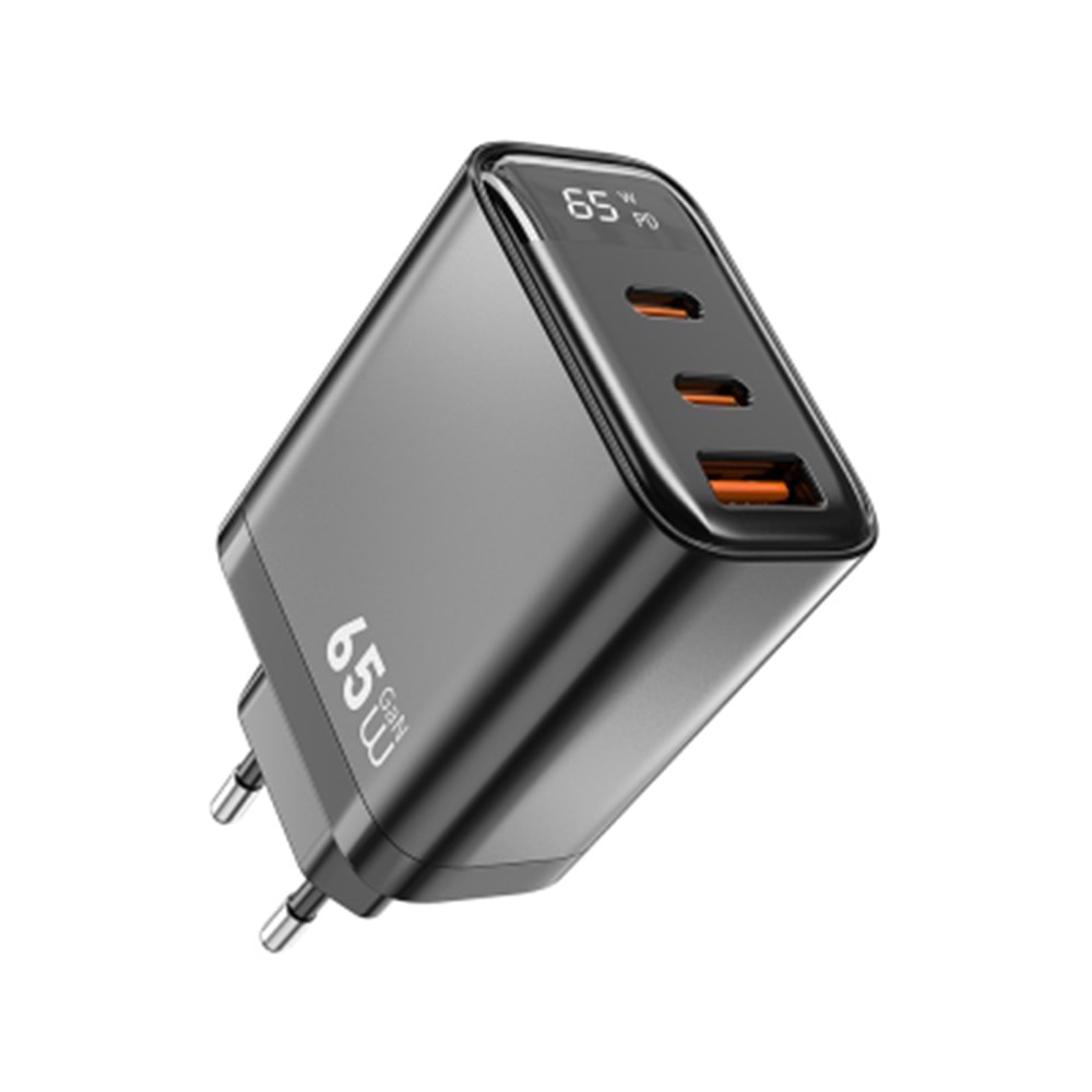 Adaptör Wivu Firefly Gan Wi-G012 65W Hızlı Şarj UK Plug