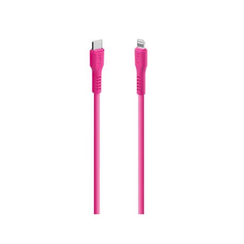 Şarj Kablosu Ttec 2DK60NP Type-C To Lighting 1.2Mt Pembe