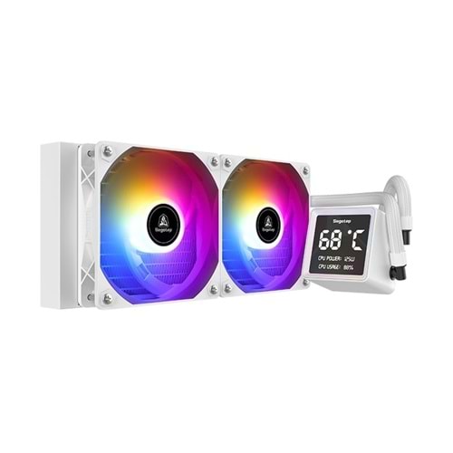 Segotep BeAced 240 Beyaz 240mm Sıvı Soğutucu