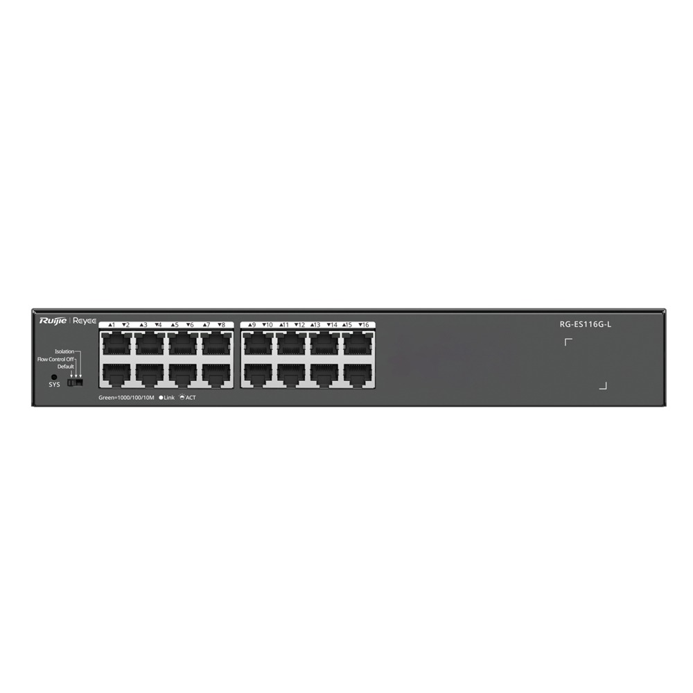 Ruijie Reyee Rg-Es116g-L 16 Port Gigabit Switch